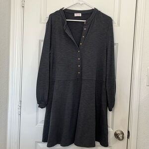 Pink Lilly dress size large new without tags never worn